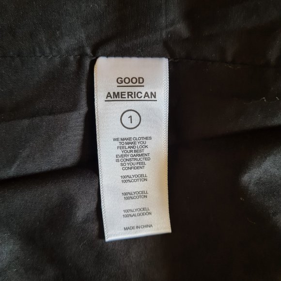 Good American Sand Zebra Double Breasted Blazer Size 1 Small Animal Print NWT - Picture 8 of 10